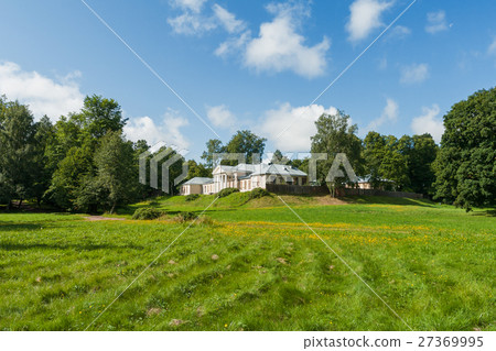 Manor house in Mon Repos Park. Vyborg, Russia. Manor house in Mon Repos Park. Vyborg, Russia. 27369995