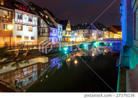 Christmas Little Venice in Colmar, Alsace, France 27370136
