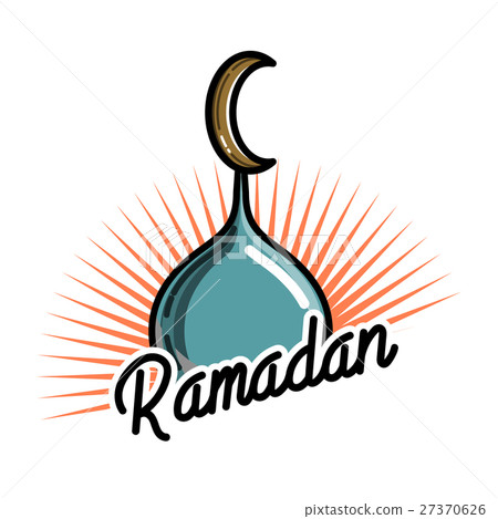 Color vintage ramadan emblem Color vintage ramadan emblem 27370626