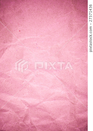 Pink crumpled recycle paper background. 27371436