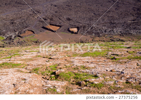 Farm underneath volcano 27375256