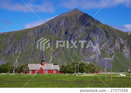 Flakstad church Flakstad church 27375508