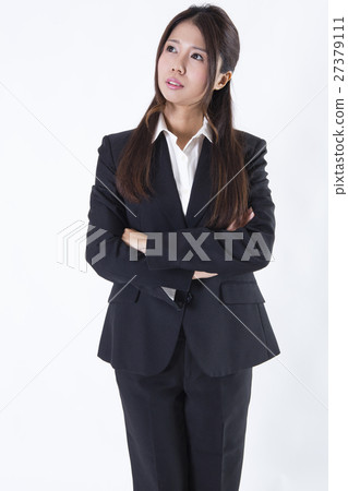 A woman in a suit A woman in a suit 27379111