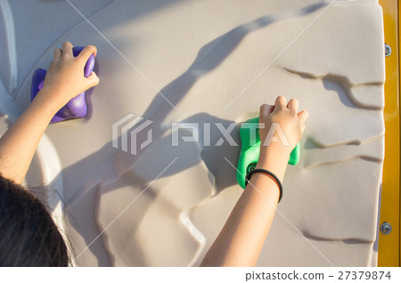 rock climbing wall ,Climbing activities  27379874