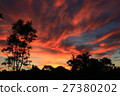 燃燒的日落 27380202