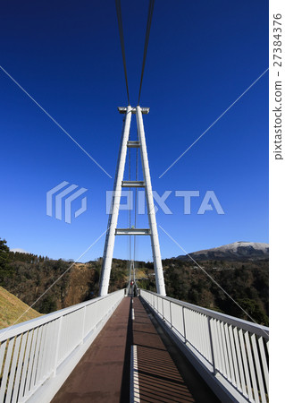 Kokonoe Yumeji Univ. Suspension Bridge, Kokonoe-cho, Oita Prefecture Kokonoe Yumeji Univ. Suspension Bridge, Kokonoe-cho, Oita Prefecture 27384376