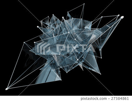 Abstract network connection background Abstract network connection background 27384861