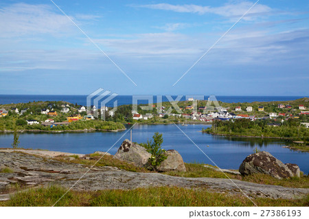 Norwegian fishing village Norwegian fishing village 27386193