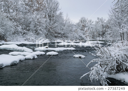 Winter fairy river Winter fairy river 27387249