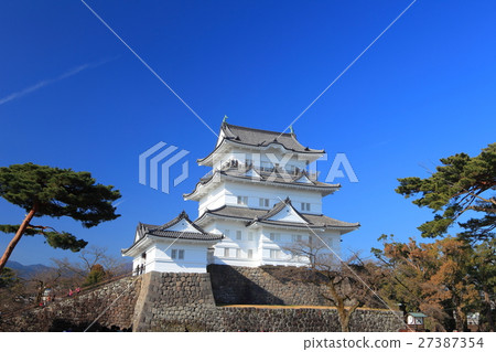 小田原城堡在陽光下 27387354