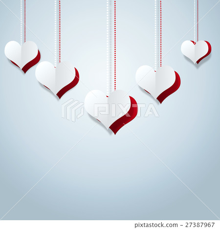 Abstract Valentine Decoration 27387967