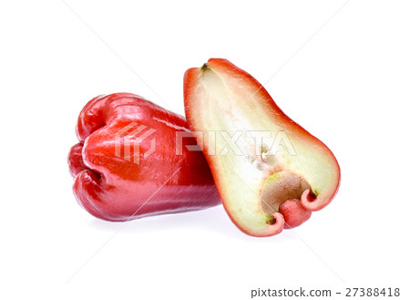 Rose apples isolated on white background 27388418