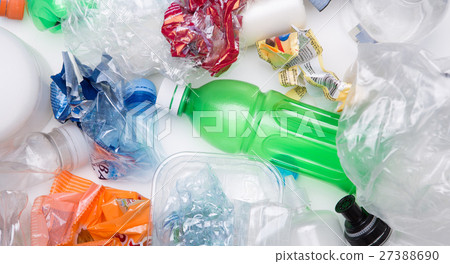 Picture of plastic bottles recycle 27388690