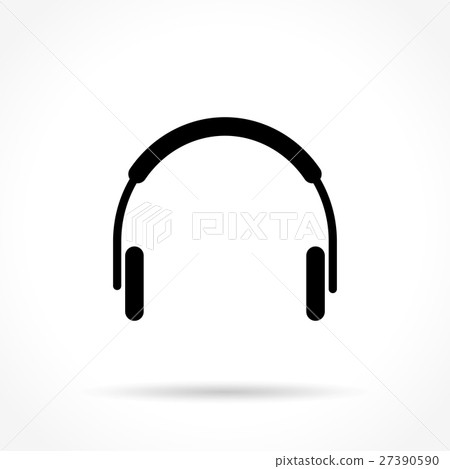 headphone thin line icon 27390590