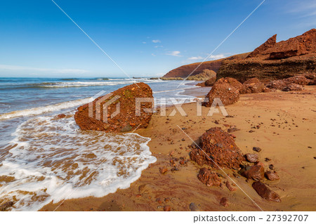 Legzira beautiful beach in Morocco Legzira beautiful beach in Morocco 27392707