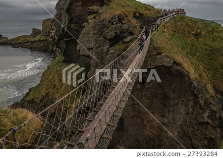 Rope Bridge in Northern Ireland 27393284
