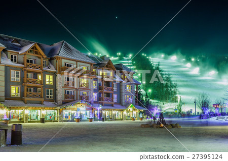 Blue Mountain Village in winter 27395124