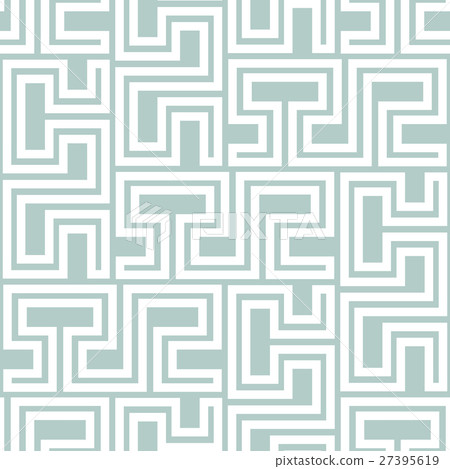 Seamless Geometric Vector Background - Stock Illustration [27395619 ...