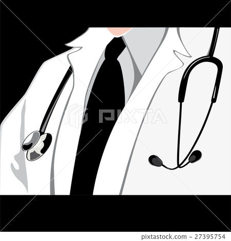 Doctor with stethoscope Doctor with stethoscope 27395754