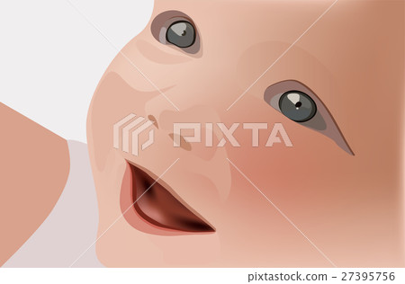 Portrait of baby, happy little boy Portrait of baby, happy little boy 27395756