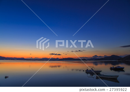 在瀨戶內的藍色早晨 27395922