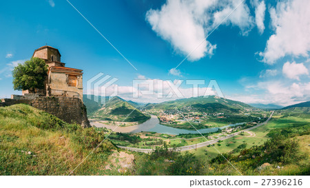 Mtskheta Georgia. Ancient Georgian Church Of Holly 27396216