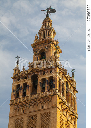 Seville Cathedral at sunset.Spain. Seville Cathedral at sunset.Spain. 27396723
