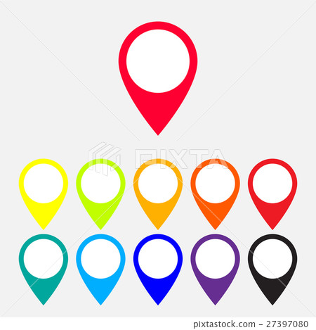 Color map pointer icons 27397080