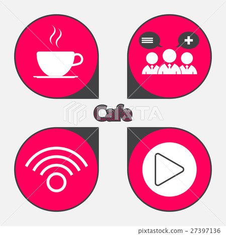 cafe icon set cafe icon set 27397136