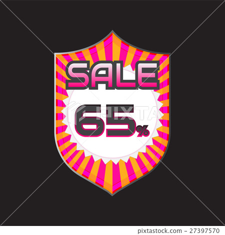 Sale discount icon. 27397570