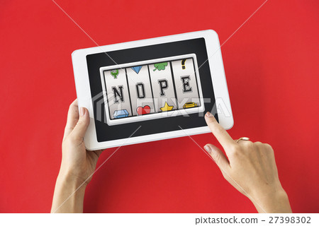 Nope Denied Fail Negative Refuse Rejected Stop Concept Nope Denied Fail Negative Refuse Rejected Stop Concept 27398302