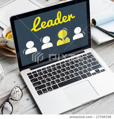 Partnership Corporate Team Leader Font Concept 27398396