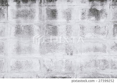Concrete block wall seamless background texture. Concrete block wall seamless background texture. 27399252