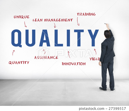 Quality Business Company Strategy Marketing Concept Quality Business Company Strategy Marketing Concept 27399317