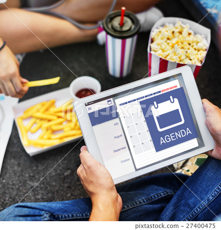 Appointment Agenda Reminder Personal Organizer Calendar Concept 27400475