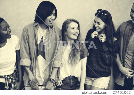 Diverse Group People Meet Up Concept Diverse Group People Meet Up Concept 27401062