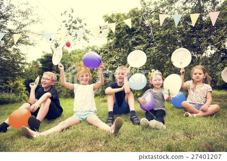 Kids Celebration Party Happiness Concept 27401207
