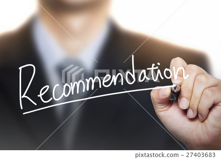 recommendation written by hand recommendation written by hand 27403683