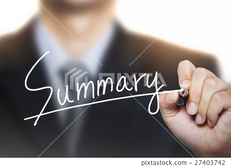 summary written by hand 27403742