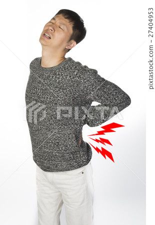 Back pain asian man 27404953