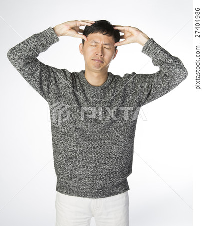 Headache asian man Headache asian man 27404986