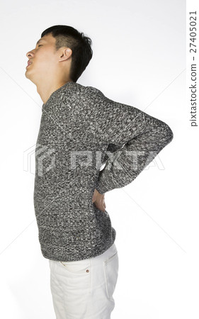 Back pain asian man Back pain asian man 27405021