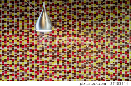 colorful ceramic tiles background with stainless  27405544