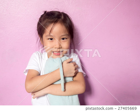 portrait of a little asian kid girl 27405669