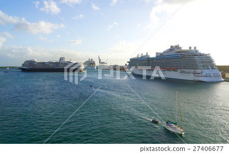 Large passenger ship Allure of the Seas Port Florida Everglades Port USA 27406677