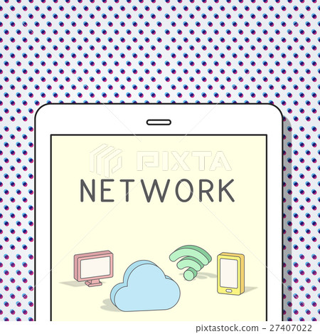 Cloud Network Communication Connection Concept 27407022