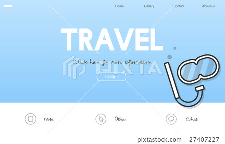 Holiday Travel Destination Vacation Icon Concept Holiday Travel Destination Vacation Icon Concept 27407227