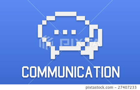 Communication Speech Bubble Concept Communication Speech Bubble Concept 27407233