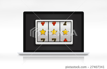 Lotto Slot Machine Jackpot Win Concept Lotto Slot Machine Jackpot Win Concept 27407341