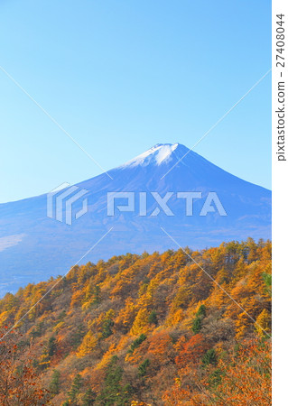 秋葉和富士山[山頂通行證景觀] 27408044